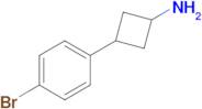 3-(4-Bromophenyl)cyclobutan-1-amine