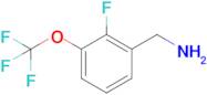 (2-Fluoro-3-(trifluoromethoxy)phenyl)methanamine