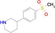 3-(4-(Methylsulfonyl)phenyl)piperidine