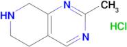 2-Methyl-5,6,7,8-tetrahydropyrido[3,4-d]pyrimidine hydrochloride