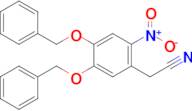 2-(4,5-Bis(benzyloxy)-2-nitrophenyl)acetonitrile