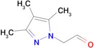 2-(3,4,5-Trimethyl-1H-pyrazol-1-yl)acetaldehyde