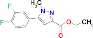 Ethyl 5-(3,4-difluorophenyl)-1-methyl-1H-pyrazole-3-carboxylate