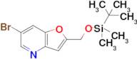 6-Bromo-2-(((tert-butyldimethylsilyl)oxy)methyl)furo[3,2-b]pyridine