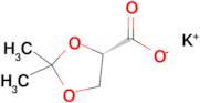 Potassium (S)-2,2-dimethyl-1,3-dioxolane-4-carboxylate