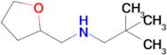 2,2-Dimethyl-N-((tetrahydrofuran-2-yl)methyl)propan-1-amine