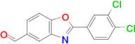 2-(3,4-Dichlorophenyl)benzo[d]oxazole-5-carbaldehyde