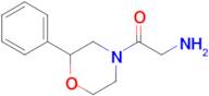 2-Amino-1-(2-phenylmorpholino)ethan-1-one