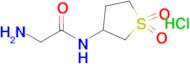 2-Amino-N-(1,1-dioxidotetrahydrothiophen-3-yl)acetamide hydrochloride