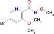 5-Bromo-N,3-dimethoxy-N-methylpicolinamide