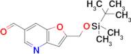 2-(((Tert-butyldimethylsilyl)oxy)methyl)furo[3,2-b]pyridine-6-carbaldehyde