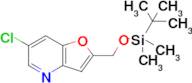 2-(((Tert-butyldimethylsilyl)oxy)methyl)-6-chlorofuro[3,2-b]pyridine