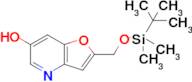 2-(((Tert-butyldimethylsilyl)oxy)methyl)furo[3,2-b]pyridin-6-ol