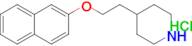 4-(2-(Naphthalen-2-yloxy)ethyl)piperidine hydrochloride