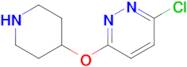 3-Chloro-6-(piperidin-4-yloxy)pyridazine