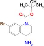 Tert-butyl 4-amino-7-bromo-3,4-dihydroquinoline-1(2H)-carboxylate