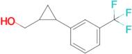 (2-(3-(Trifluoromethyl)phenyl)cyclopropyl)methanol