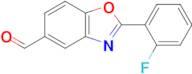 2-(2-Fluorophenyl)benzo[d]oxazole-5-carbaldehyde