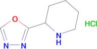 2-(Piperidin-2-yl)-1,3,4-oxadiazole hydrochloride