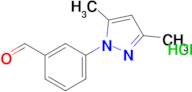 3-(3,5-Dimethyl-1H-pyrazol-1-yl)benzaldehyde hydrochloride