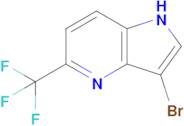 3-Bromo-5-(trifluoromethyl)-1H-pyrrolo[3,2-b]pyridine