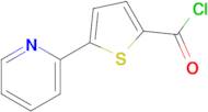 5-(Pyridin-2-yl)thiophene-2-carbonyl chloride