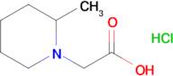 2-(2-Methylpiperidin-1-yl)acetic acid hydrochloride