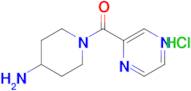 (4-Aminopiperidin-1-yl)(pyrazin-2-yl)methanone hydrochloride