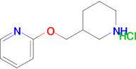 2-(Piperidin-3-ylmethoxy)pyridine hydrochloride