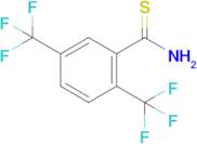 2,5-Bis(trifluoromethyl)benzothioamide