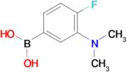 (3-(Dimethylamino)-4-fluorophenyl)boronic acid