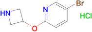 2-(Azetidin-3-yloxy)-5-bromopyridine hydrochloride