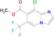 Methyl 8-chloro-6-(trifluoromethyl)imidazo[1,2-a]pyridine-7-carboxylate