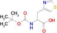 2-((Tert-butoxycarbonyl)amino)-3-(thiazol-4-yl)propanoic acid