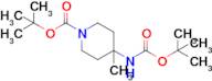 Tert-butyl 4-((tert-butoxycarbonyl)amino)-4-methylpiperidine-1-carboxylate