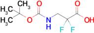 3-((Tert-butoxycarbonyl)amino)-2,2-difluoropropanoic acid