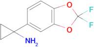 1-(2,2-Difluorobenzo[d][1,3]dioxol-5-yl)cyclopropan-1-amine