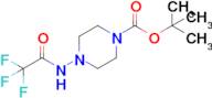 Tert-butyl 4-(2,2,2-trifluoroacetamido)piperazine-1-carboxylate