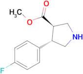 Methyl (3R,4S)-4-(4-fluorophenyl)pyrrolidine-3-carboxylate