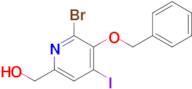 (5-(Benzyloxy)-6-bromo-4-iodopyridin-2-yl)methanol