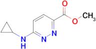 Methyl 6-(cyclopropylamino)pyridazine-3-carboxylate