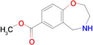 Methyl 2,3,4,5-tetrahydrobenzo[f][1,4]oxazepine-7-carboxylate