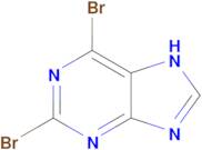 2,6-dibromo-7H-purine