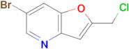 6-Bromo-2-(chloromethyl)furo[3,2-b]pyridine