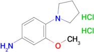 3-Methoxy-4-(pyrrolidin-1-yl)aniline dihydrochloride