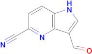 3-Formyl-1H-pyrrolo[3,2-b]pyridine-5-carbonitrile