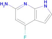 4-fluoro-1H-pyrrolo[2,3-b]pyridin-6-amine