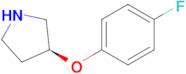 (S)-3-(4-fluorophenoxy)pyrrolidine