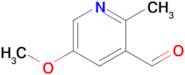 5-Methoxy-2-methylnicotinaldehyde