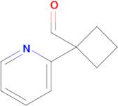 1-(Pyridin-2-yl)cyclobutane-1-carbaldehyde